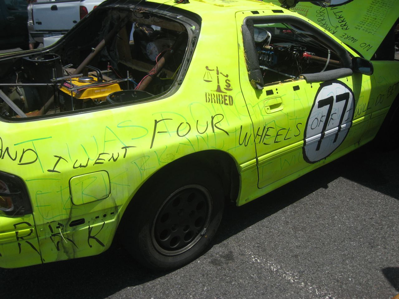 Illustration for article titled Beads, Zombies, And Southern Explanations: The Penalties Of The 24 Hours Of LeMons New Orleans